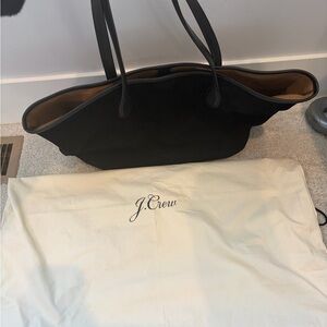 J. Crew Elegant Black Tote